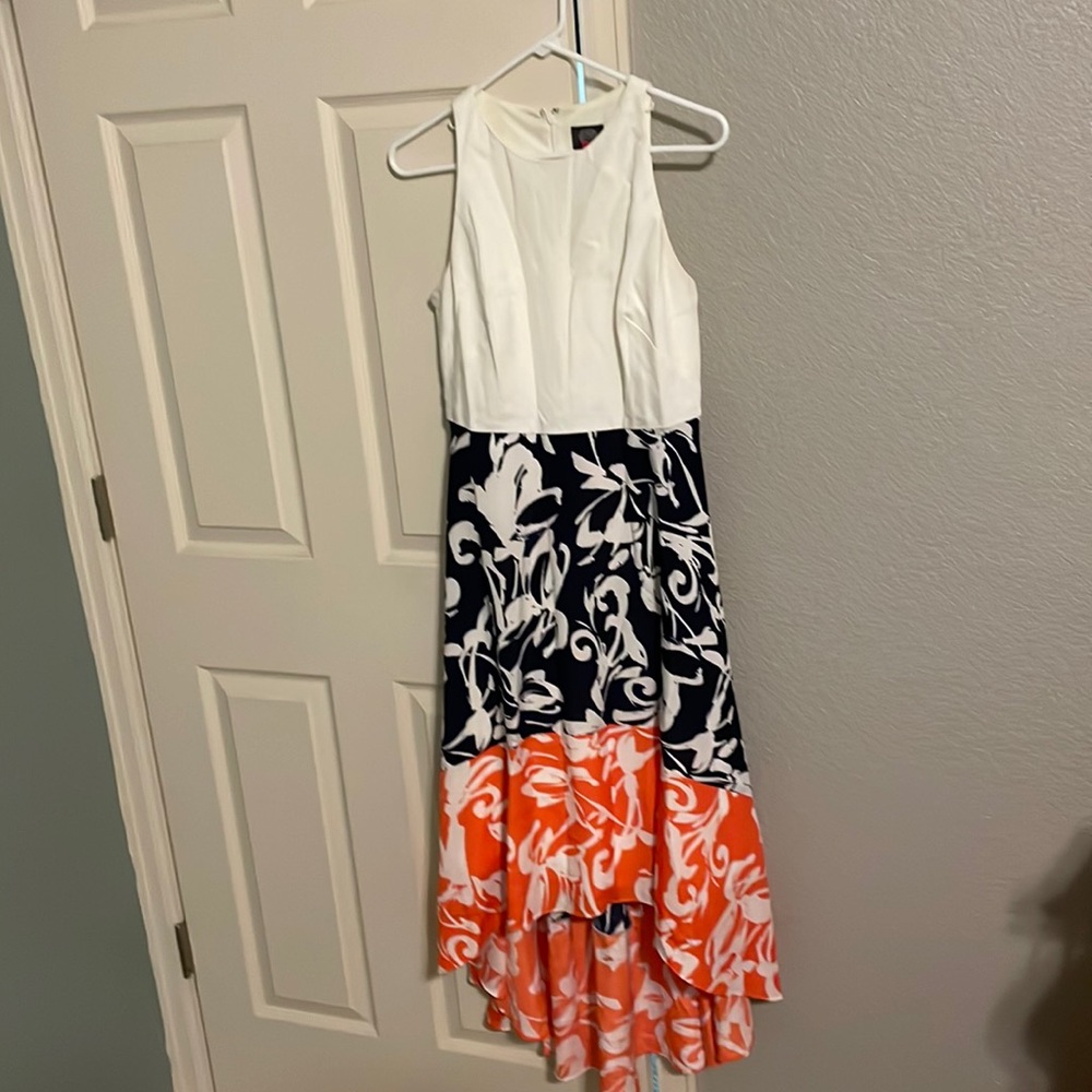 High low maxi dress with fitted top